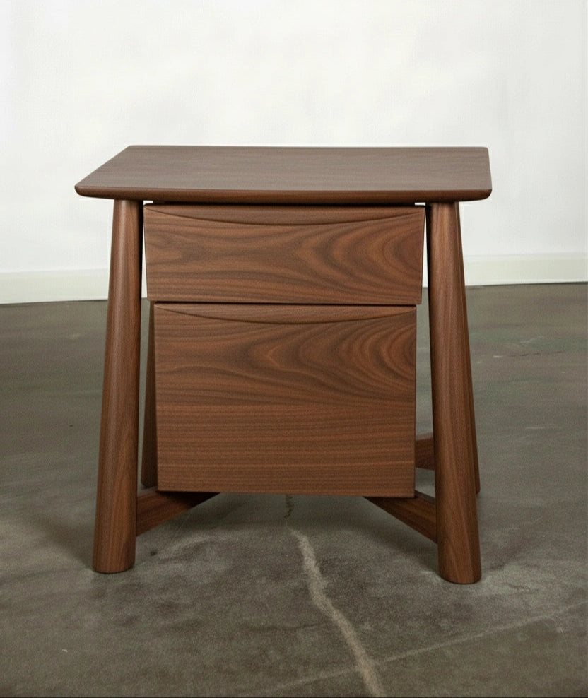 Sunrise Side Table - Walnut