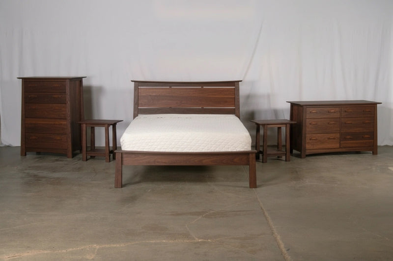 Enso Platform Bed- Walnut