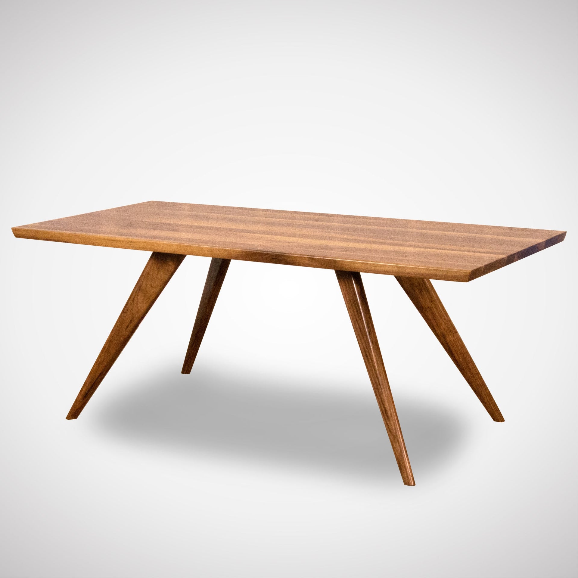 Solid wood modern dining table
