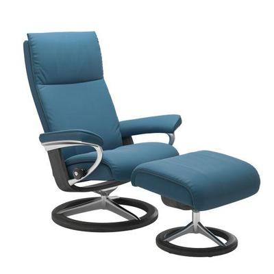 Stressless Aura Recliner with Ottoman