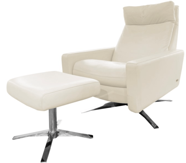 American Leather CUMULUS Comfort Air Chair & Ottoman