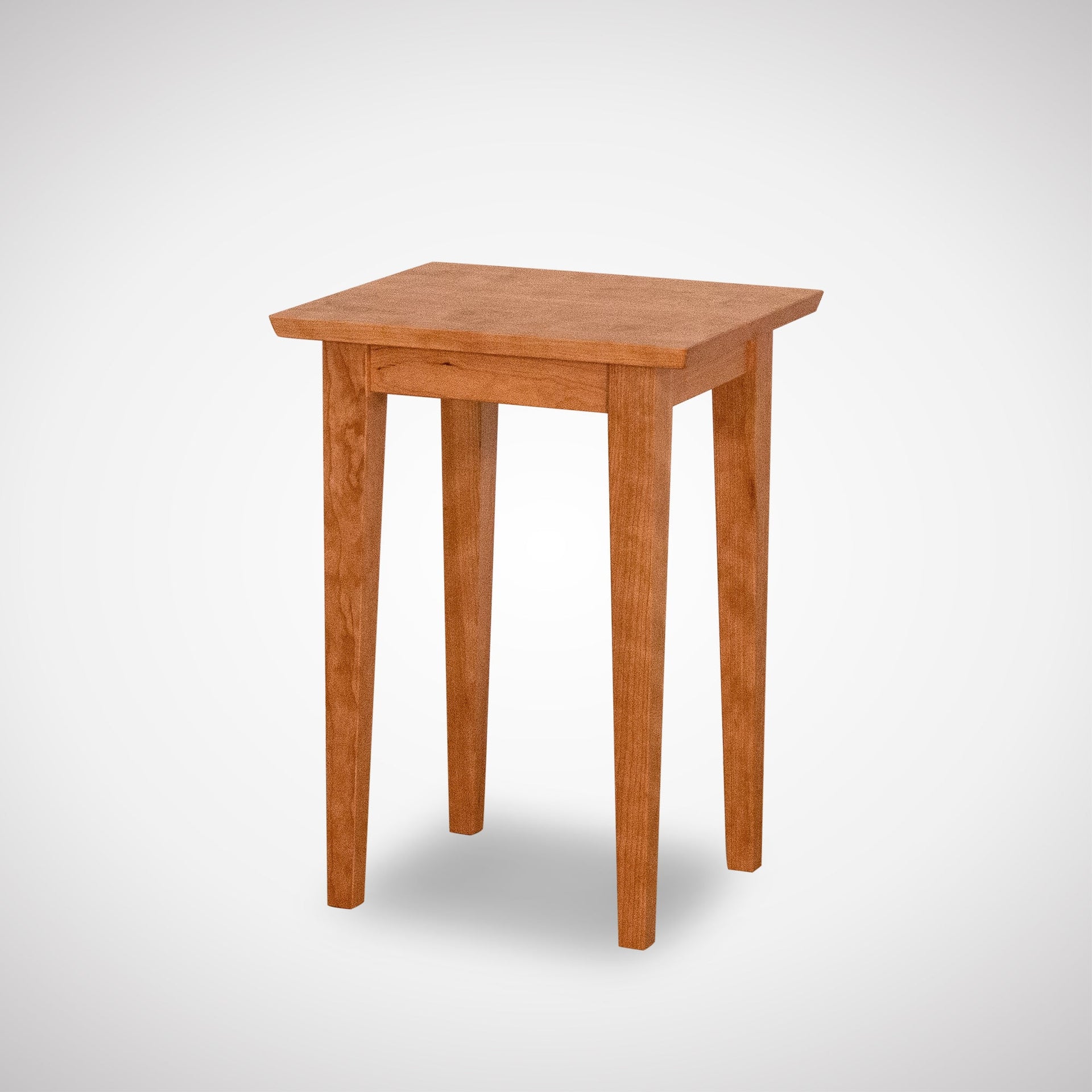 Shaker side table crafted from solid wood