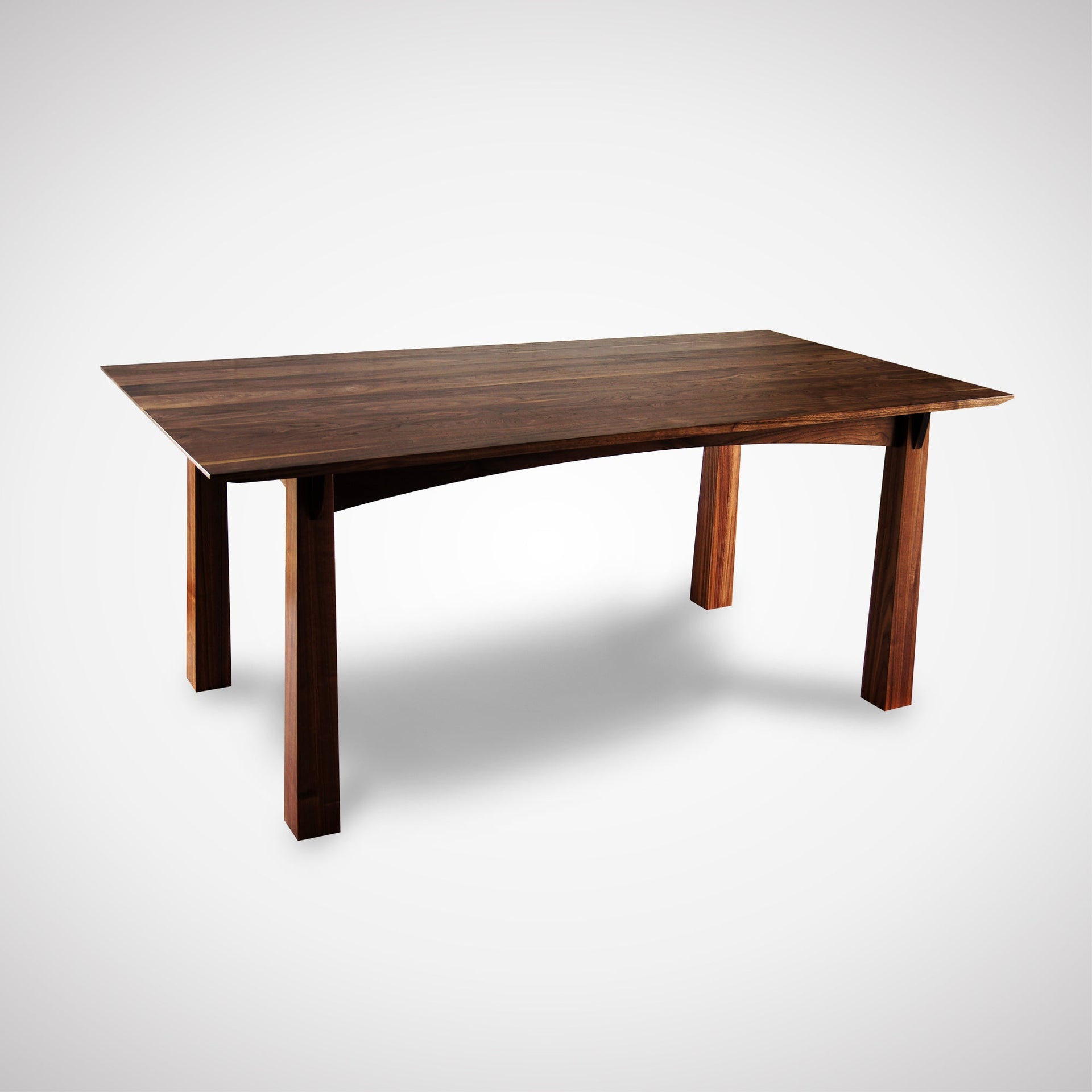 Enso Dining Table - Solid Wood and Handcrafted in Columbus, Ohio