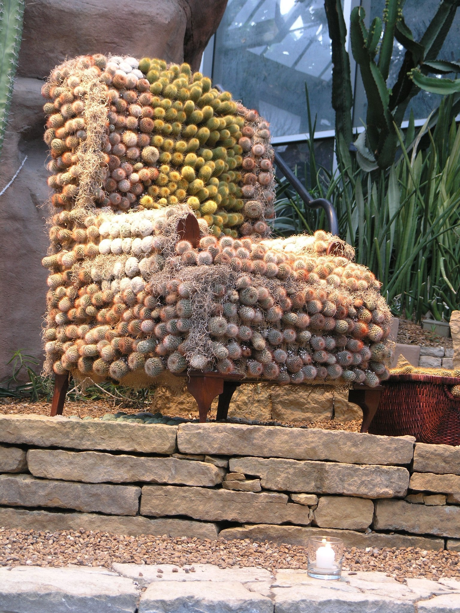 Custom Franklin Park Conservatory Cactus Chair