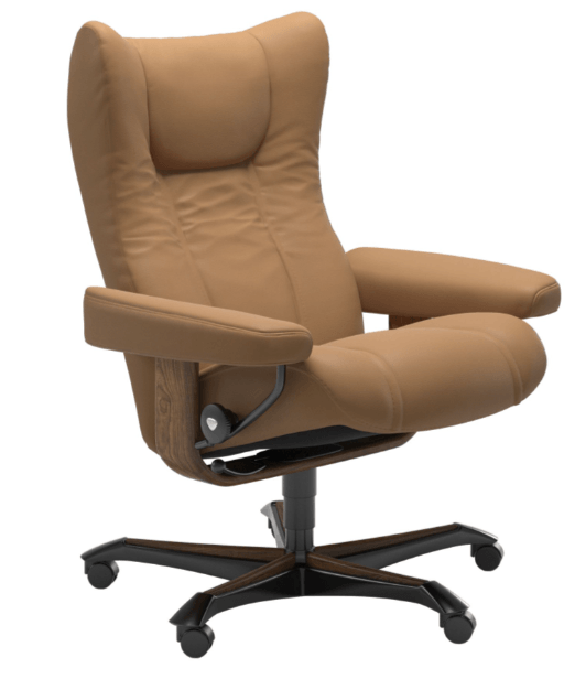 Stressless Wing Recliner with Ottoman