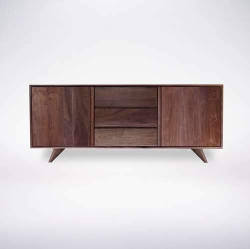 Solid wood credenza, handcrafted in Columbus, Ohio