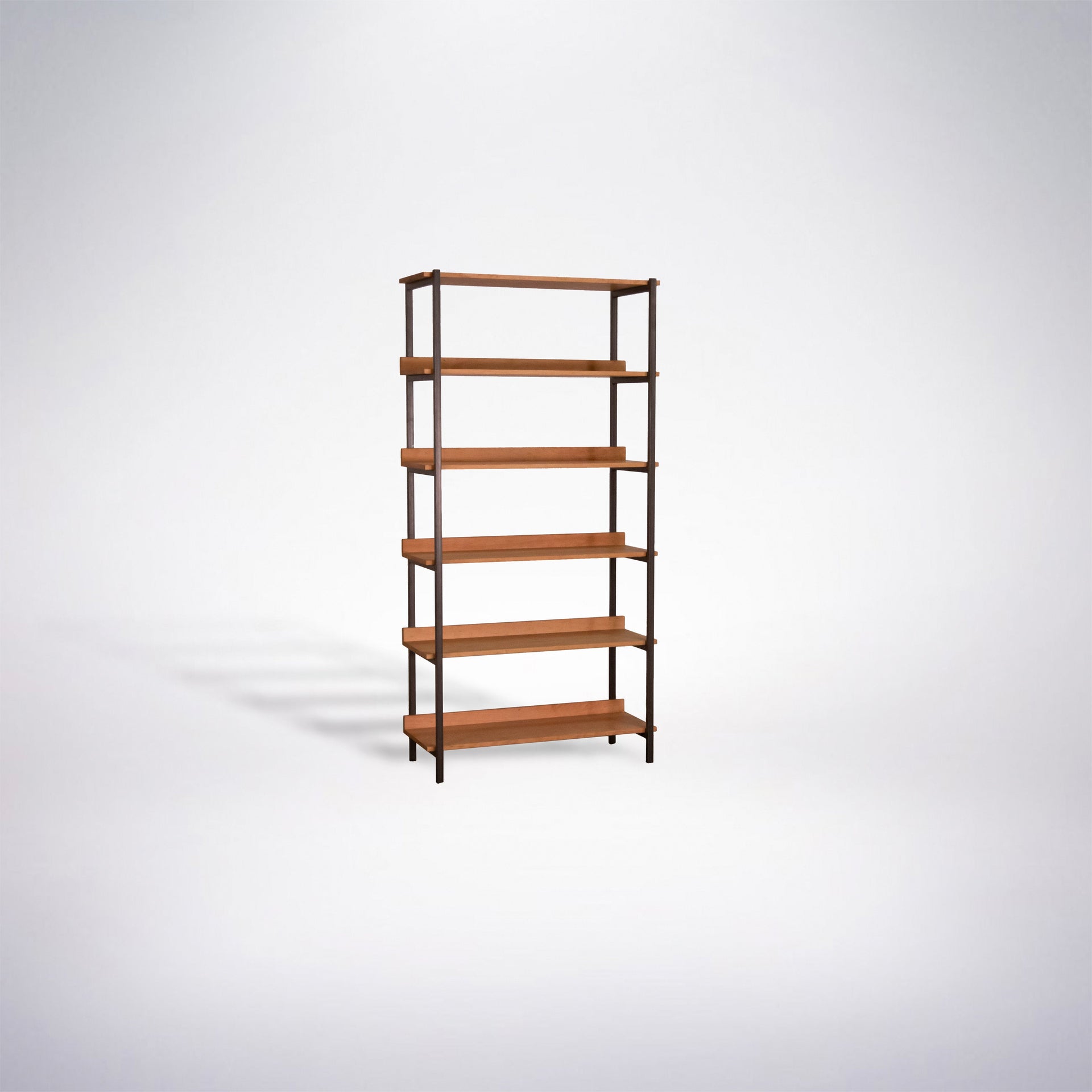 Essentials Solid Wood Bookcase - Handcrafted in Columbus, Ohio