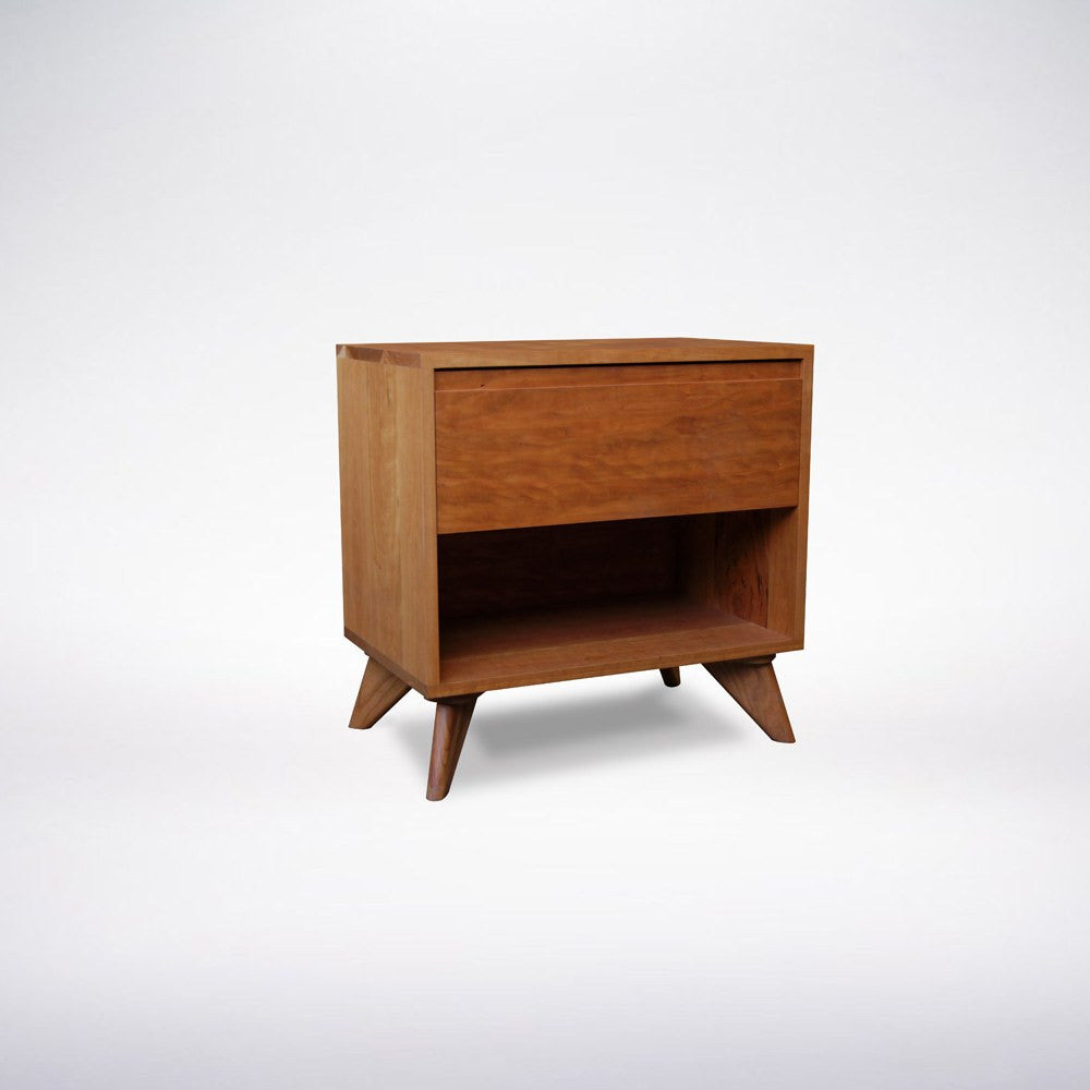 Solid Wood Modern Cube Side Table from TY Fine Furniture