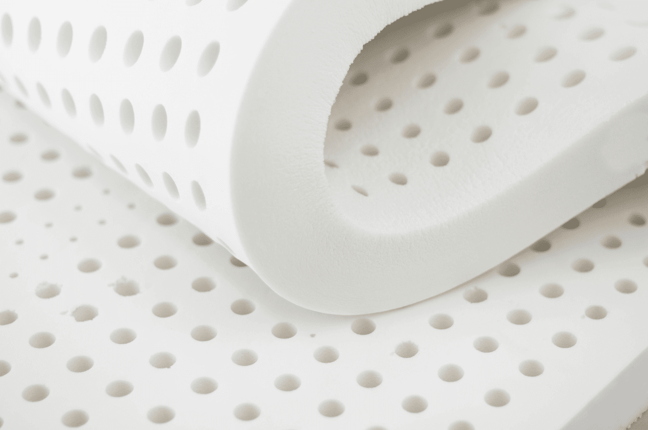 latex rubber pillow and mattress