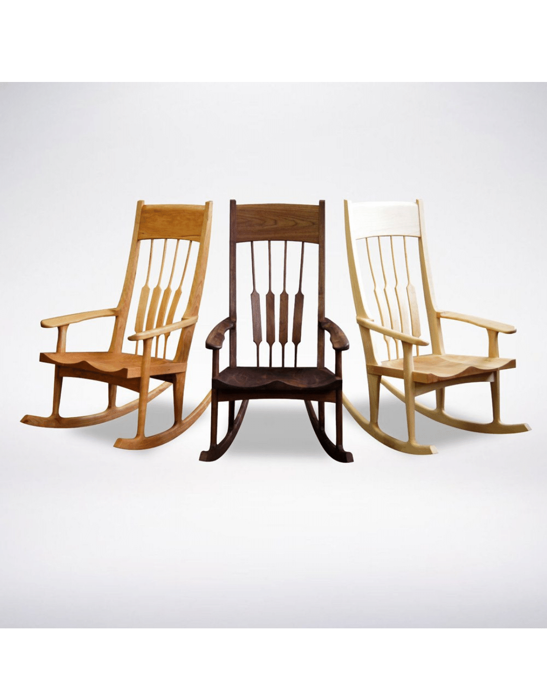 Solid maple rocking chair hotsell