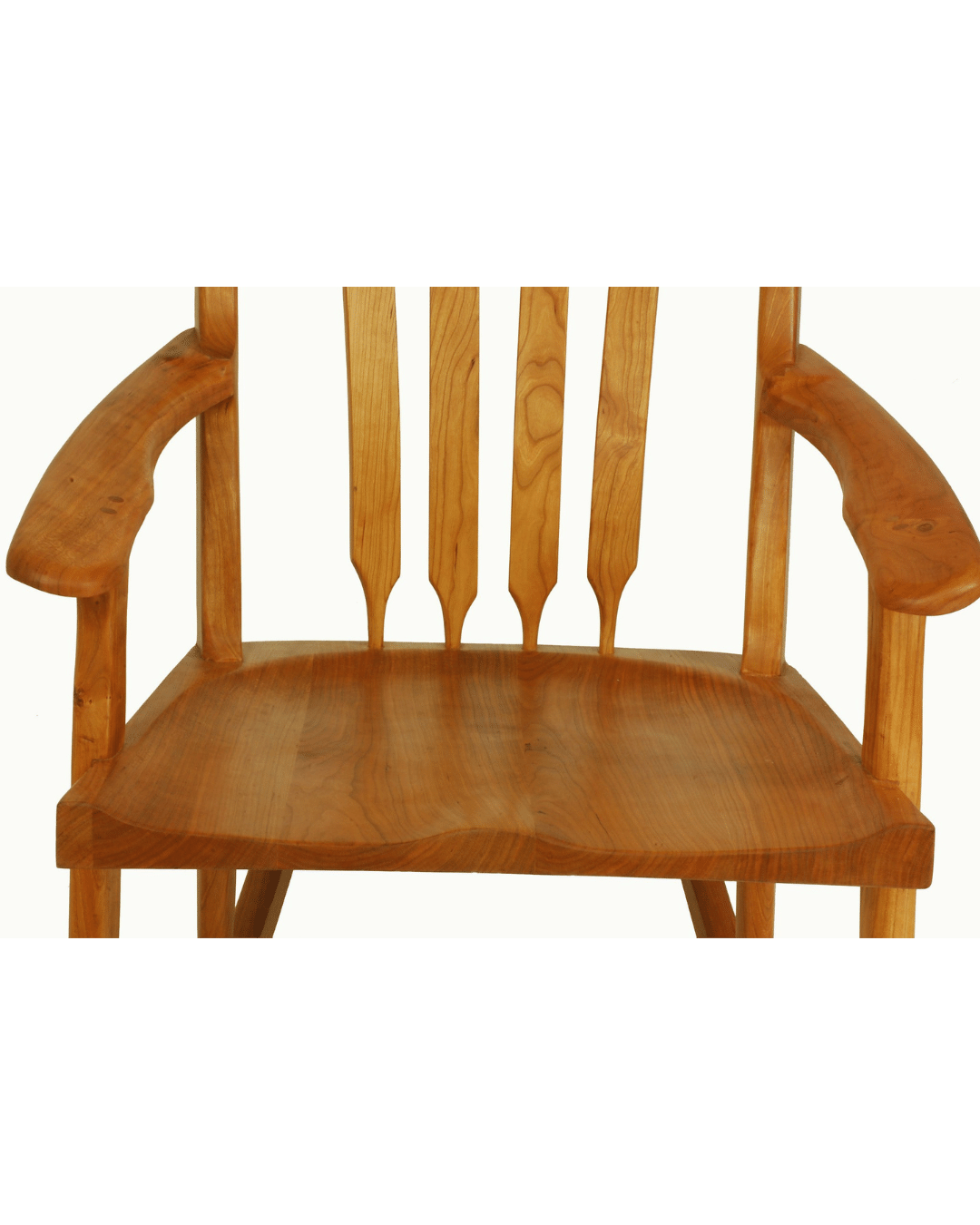 Sunrise Rocking Chair - Handcrafted Solid Wood Rocking Chair