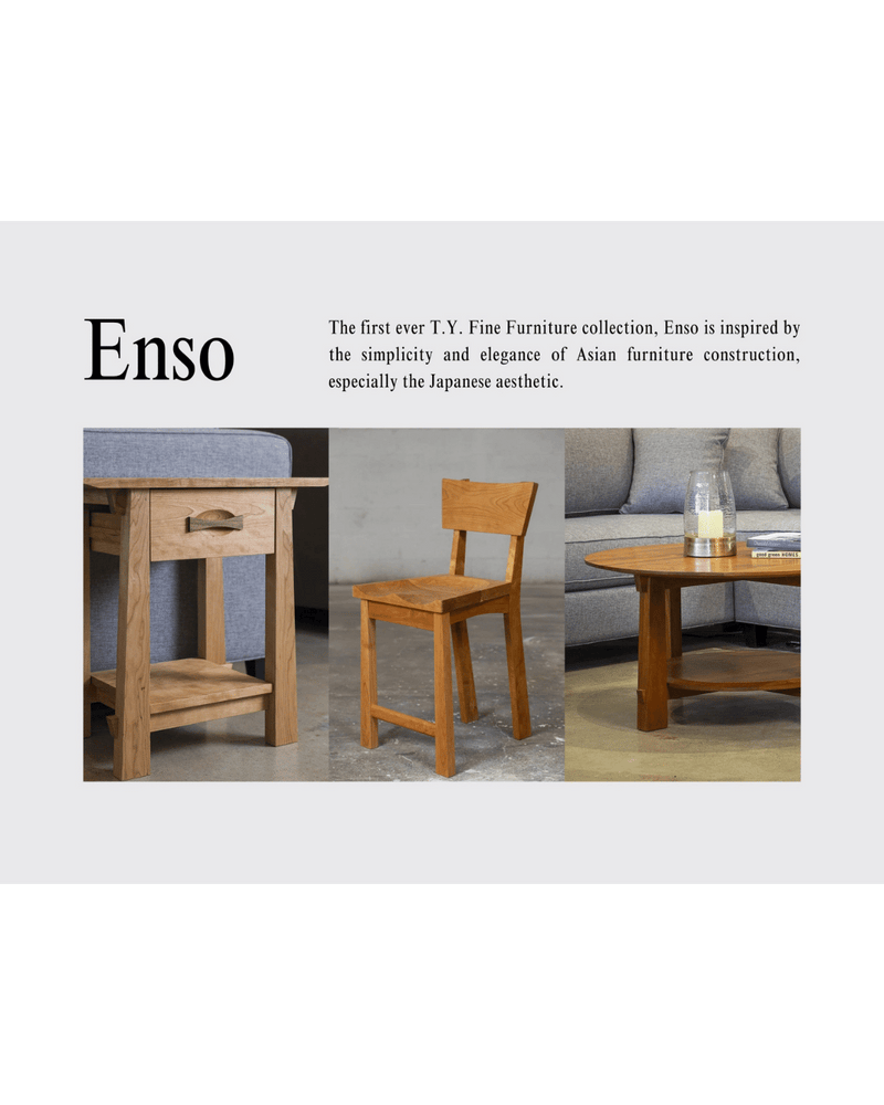 Enso Desk - Solid Wood Handmade Artisan Furniture