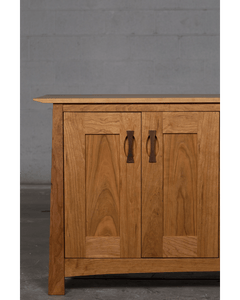 Enso Solid Wood Credenza, Buffet - Handmade - Cherry