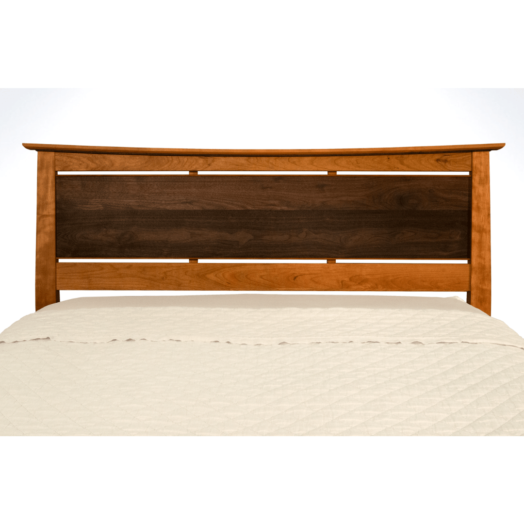 Enso Platform Bed Frame and Headboard - Solid Wood Modern Bed Frame