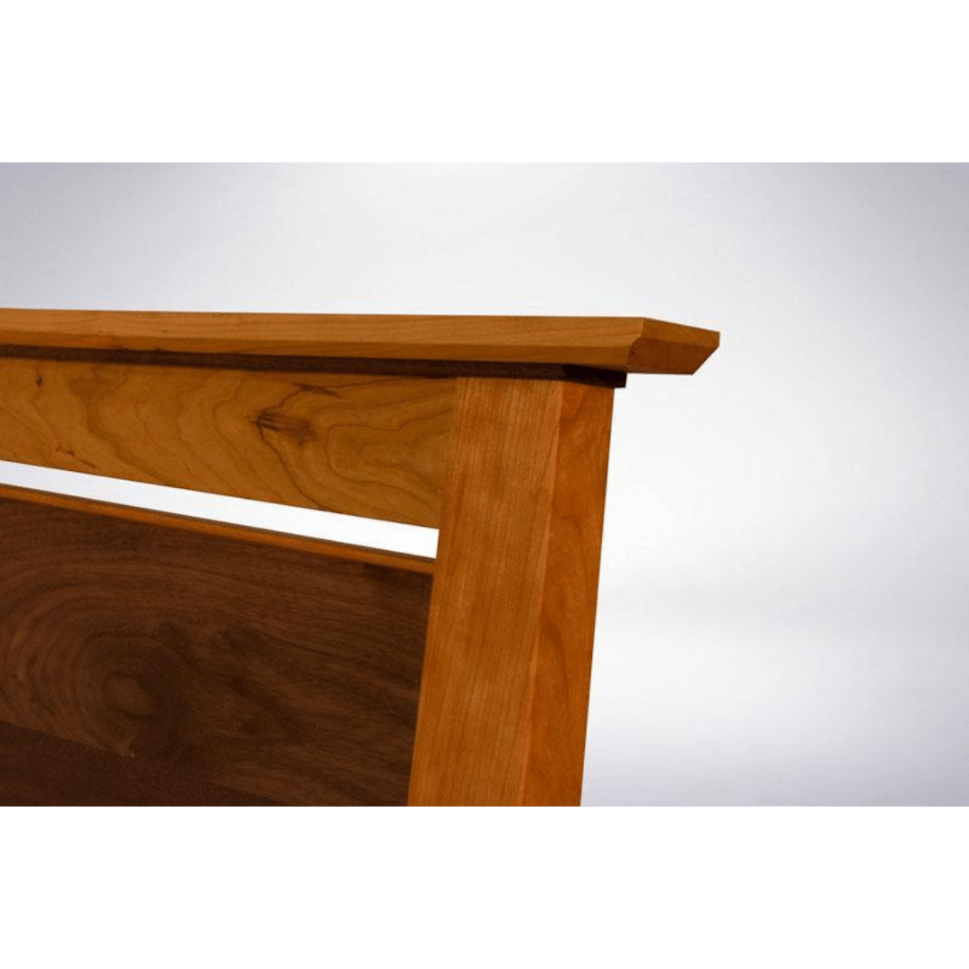 Enso Platform Bed Frame and Headboard - Solid Wood Modern Bed Frame