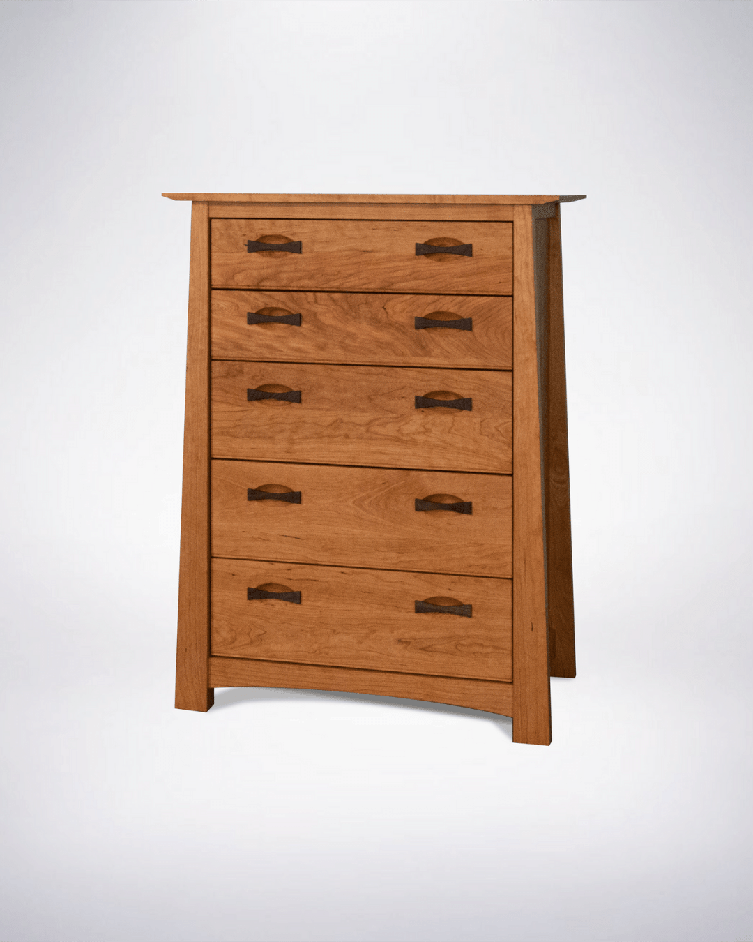 Enso Upright Dresser - Solid Wood, Handmade, and Organic