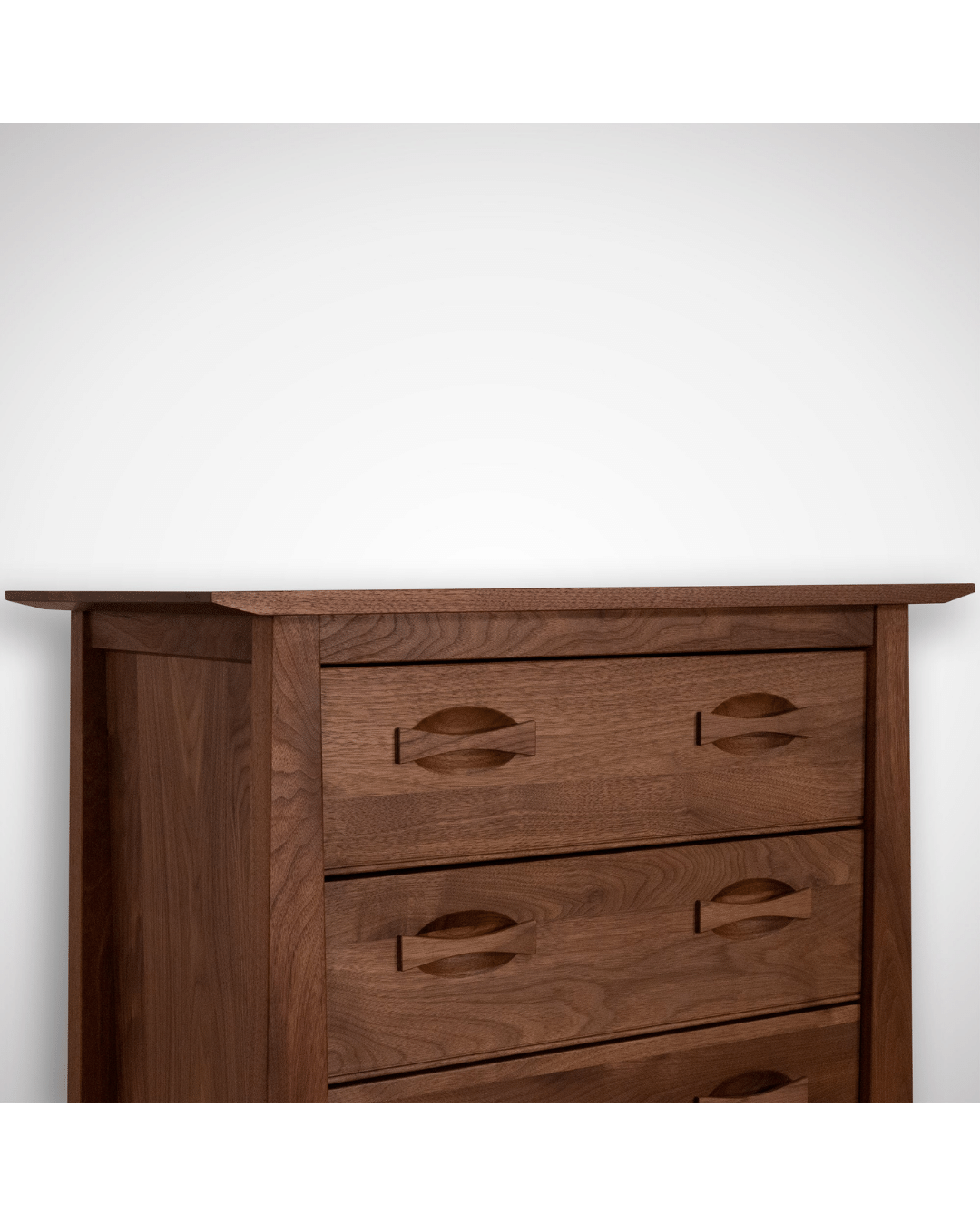 Enso Upright Dresser - Solid Wood, Handmade, and Organic