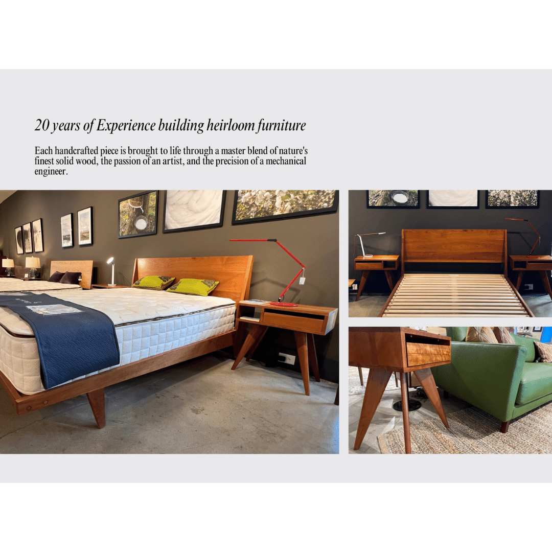 Modern Credenza, Buffet - Mid-Century Modern, Solid Wood Furniture