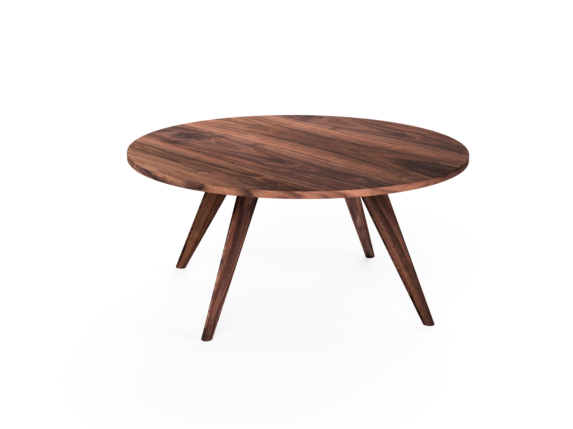 Essentials Solid Wood Round Coffee Table