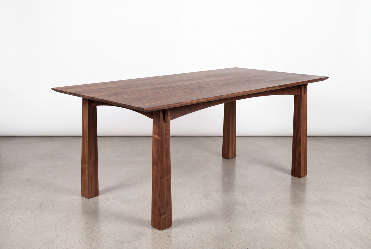 Solid Walnut Dining Table - Enso Collection | TY Fine Furniture