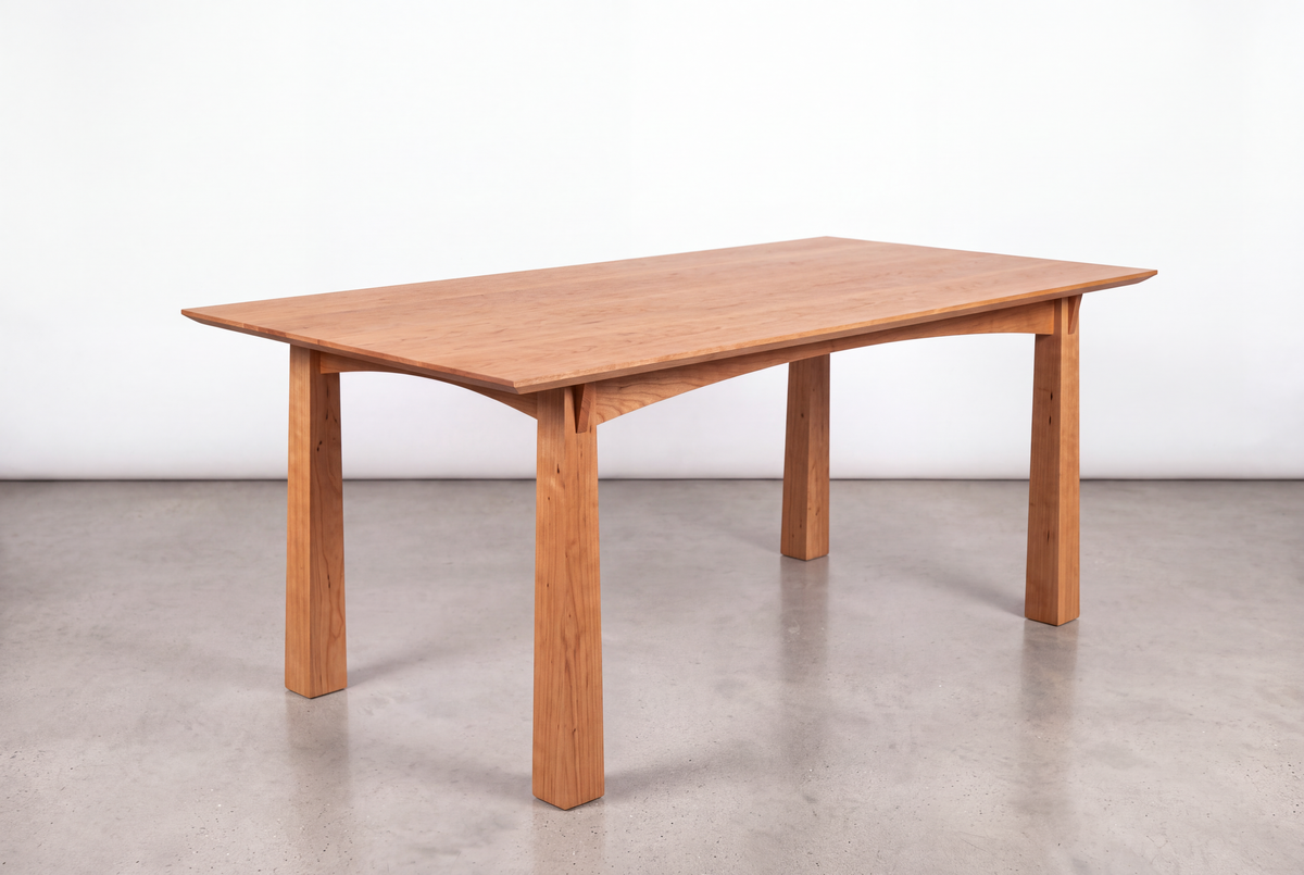 Solid Cherry Dining Table - Enso Collection | TY Fine Furniture