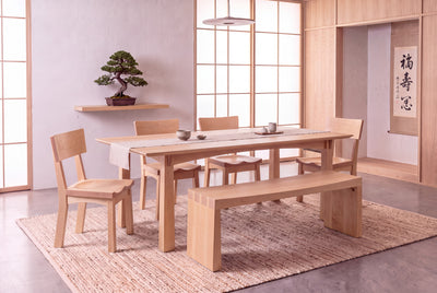 Solid Maple Dining Table - Enso Collection | TY Fine Furniture