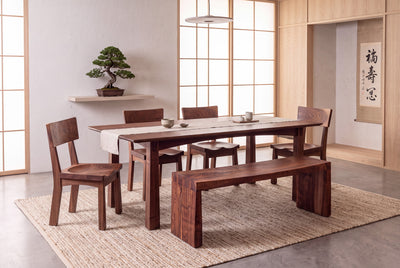 Solid Walnut Dining Table - Enso Collection | TY Fine Furniture