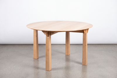 Solid Maple Round Dining Table - Enso Collection | TY Fine Furniture