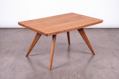 Solid Cherry Square Coffee Table - Essentials Collection | TY Fine Furniture