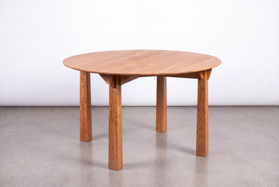 Solid Cherry Round Dining Table - Enso Collection | TY Fine Furniture