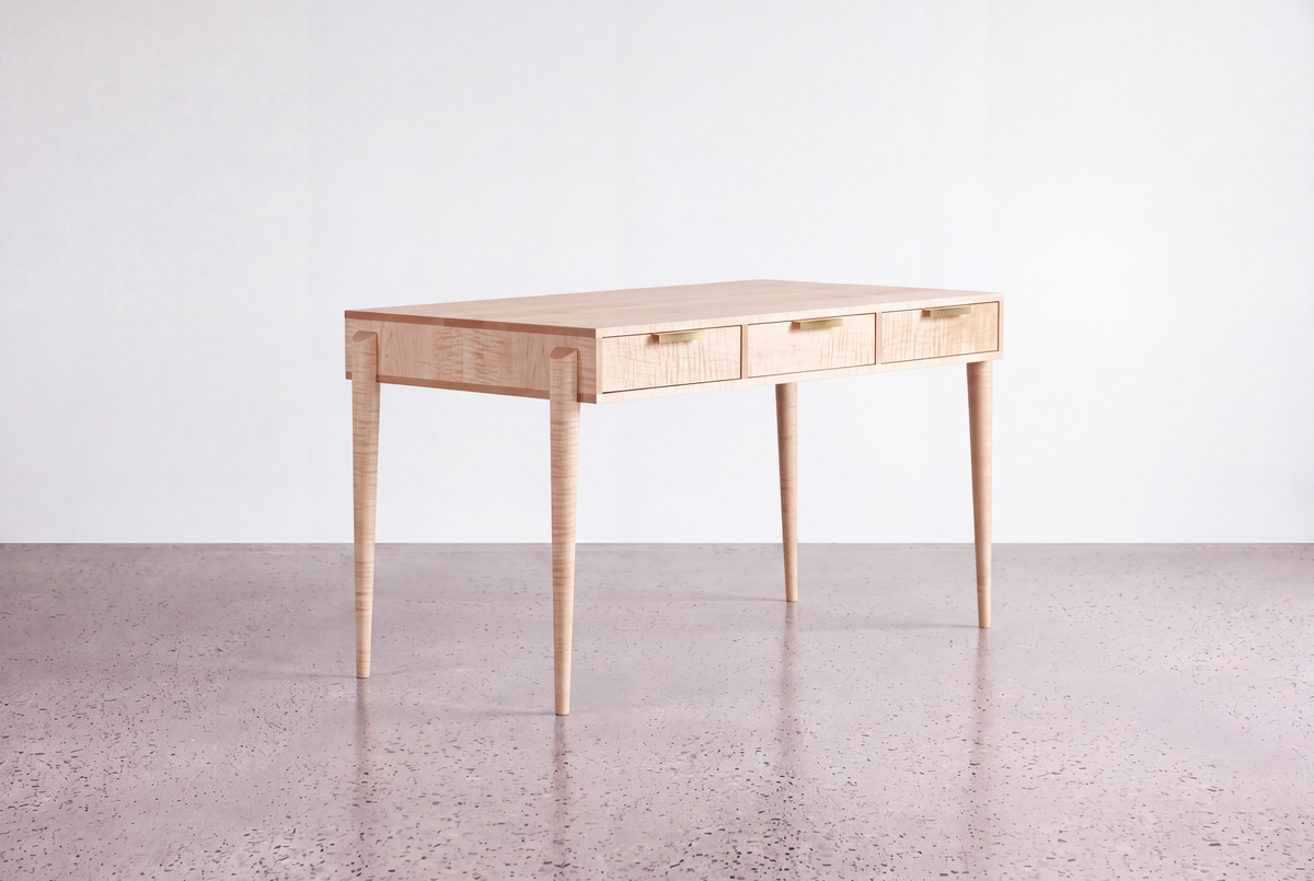 Solid Maple Desk - Apollo Collection | TY Fine Furniture