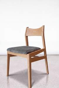 Solid White Oak Dining Chair - Strata Collection  | T.Y. Fine Furniture