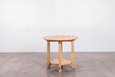 Solid Maple Round Side Table - Enso Collection | TY Fine Furniture