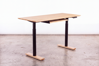 Solid Maple Sit-Stand Desk - Enso Collection | Ty Fine Furniture