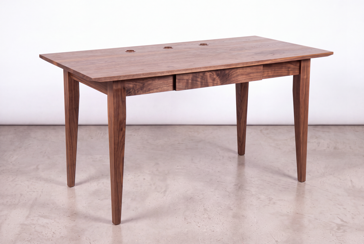 Solid Walnut Desk - Enso Collection | TY Fine Furniture