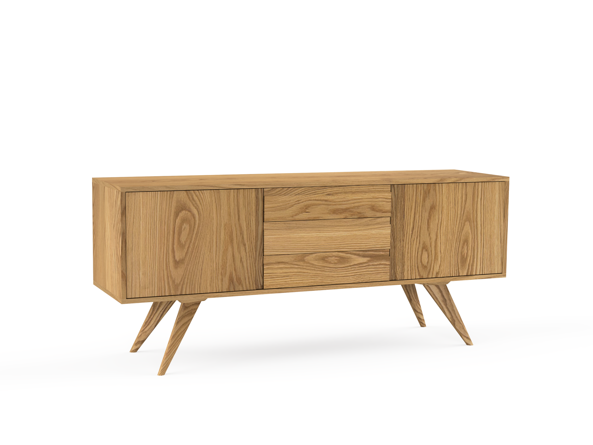 Modern Credenza, Buffet - Mid-Century Modern, Solid Wood Furniture