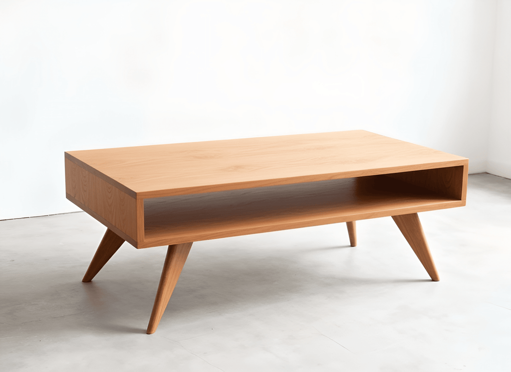 Modern Coffee Table in Cherry - Solid Wood | Columbus OH