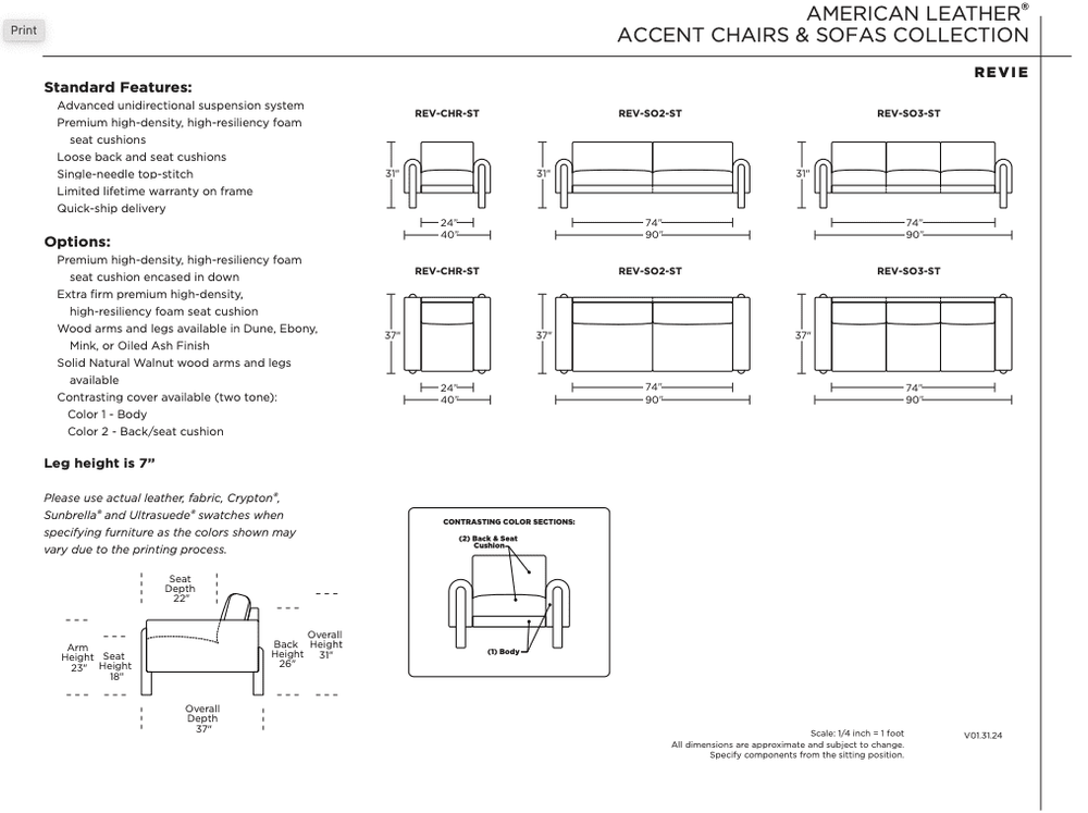 A technical drawing of a chair with dimensions and features.