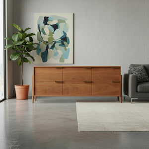 Apollo Dresser - A Handcrafted, Mid-Century Modern Dresser Cherry