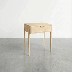 Apollo Solid Wood Side Table - Handcrafted in Columbus, Ohio - Maple