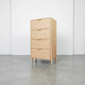 Solid Wood Dresser- Apollo Tall Dresser- Maple