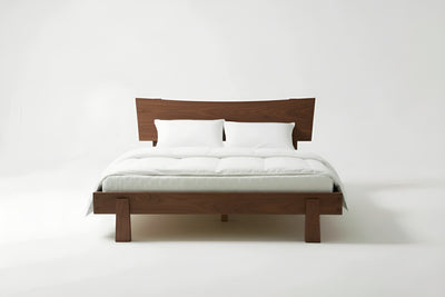 Horizon Platform Bed -Solid Wood Walnut
