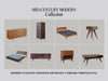 Mid-Century Modern furniture collection at TY Fine Furniture