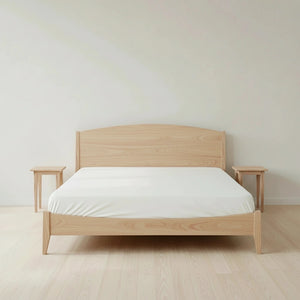 Shaker Platform Bed - Solid Wood Bed Frame Maple