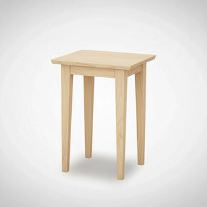 Shaker Side Table - Solid Wood Side Table or Nightstand Maple