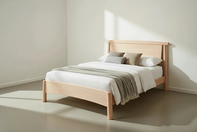 Sunrise Platform Bed - Maple