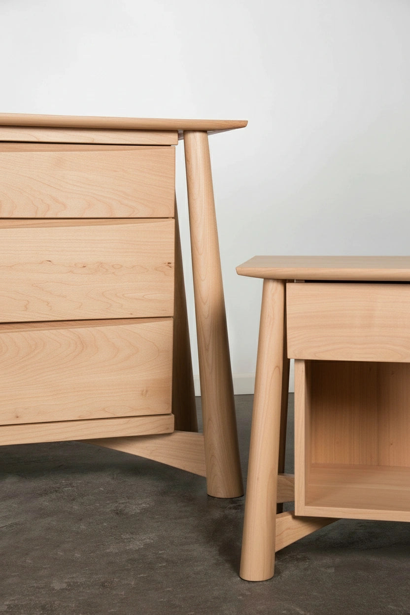 Sunrise Side Table - Maple