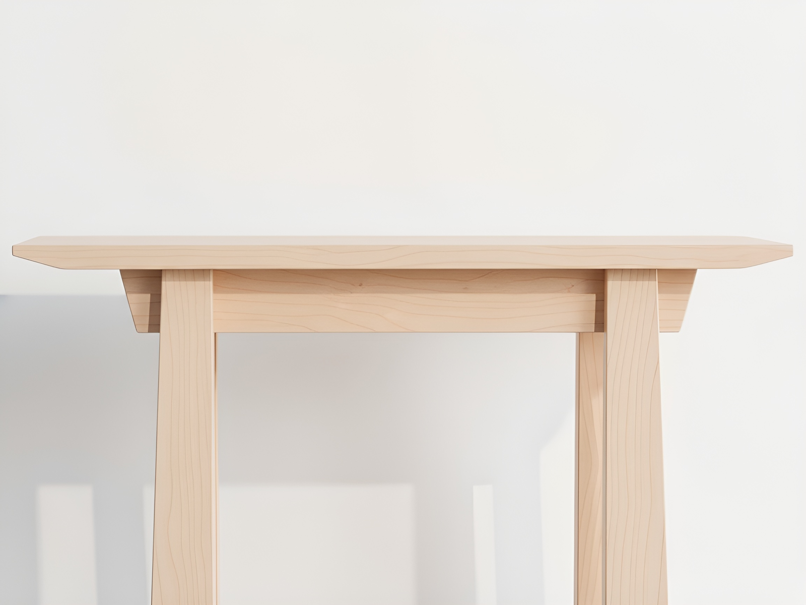Horizon Side Table Solid Wood - Maple