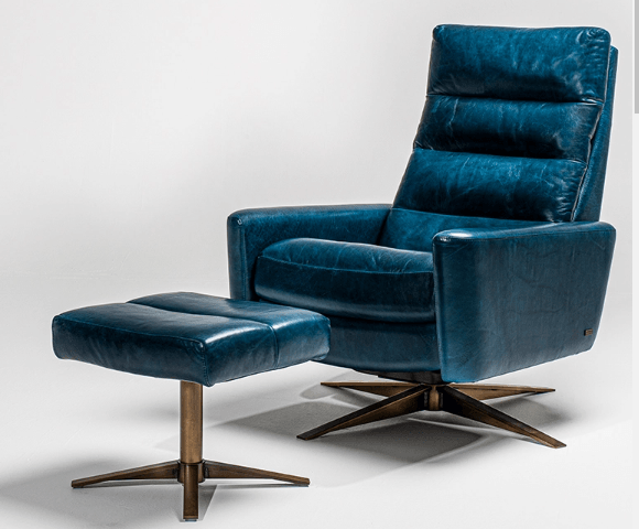 American Leather CIRRUS Comfort Air Chair & Ottoman