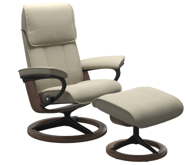 Stressless Admiral Recliner with Ottoman